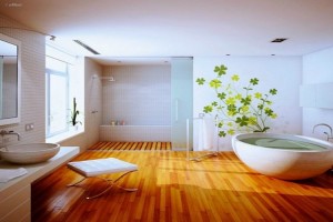Cách lắp đặt sàn gỗ công nghiệp EGGER Aqua+ trong phòng tắm